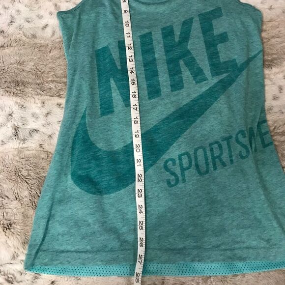 𝅺: : NIKE Soft T Back Tank Top With Mesh Back : : - Picture 4 of 10
